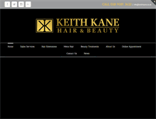 Tablet Screenshot of keithkane.co.uk